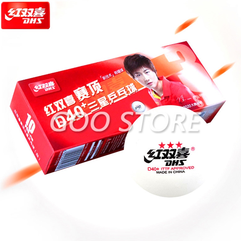 Table Tennis Animation - DHS ABS 플라스틱 탁구공 폴리, 3