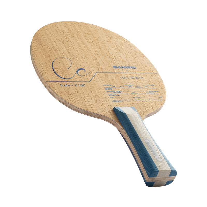 Table Tennis Custom Bat - 산웨이 CC 카본 탁구 라켓 루프