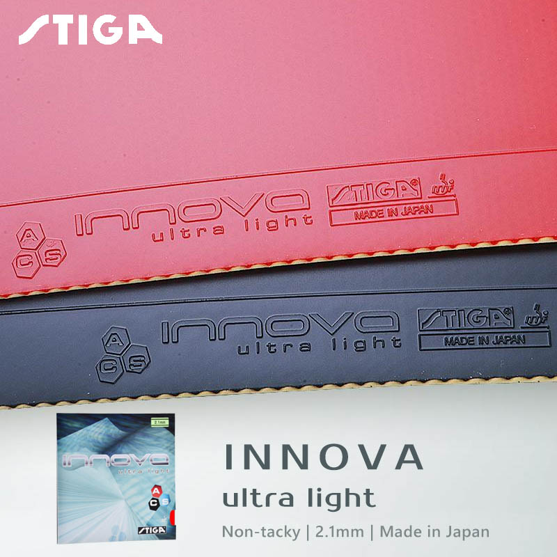 Table Tennis Association - Stiga Innova 초경량 탁구 고무, ACS