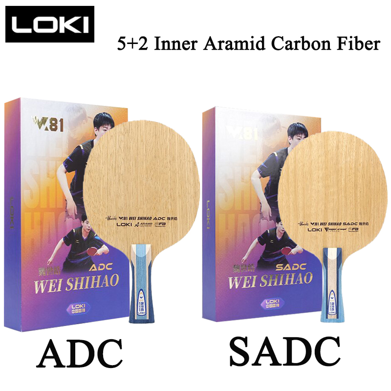 Table Tennis Paddle - LOKI W81 시리즈 ADC SADC 탁구