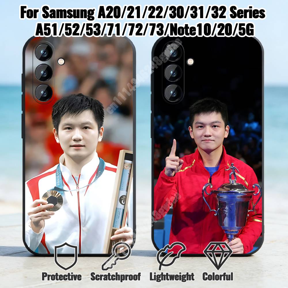 Table Tennis Logo Free - F-Fan Z-Zhendong 탁구 테마 휴대폰 케이스