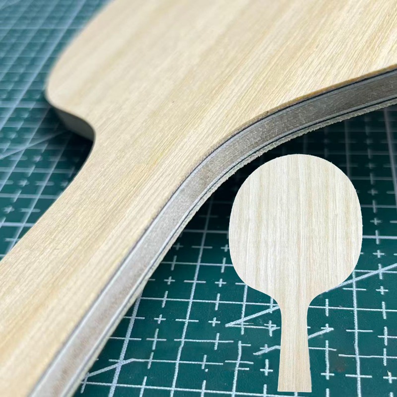 Table Tennis Custom Bat - 9겹 두꺼운 탁구 블레이드 DIY 카본