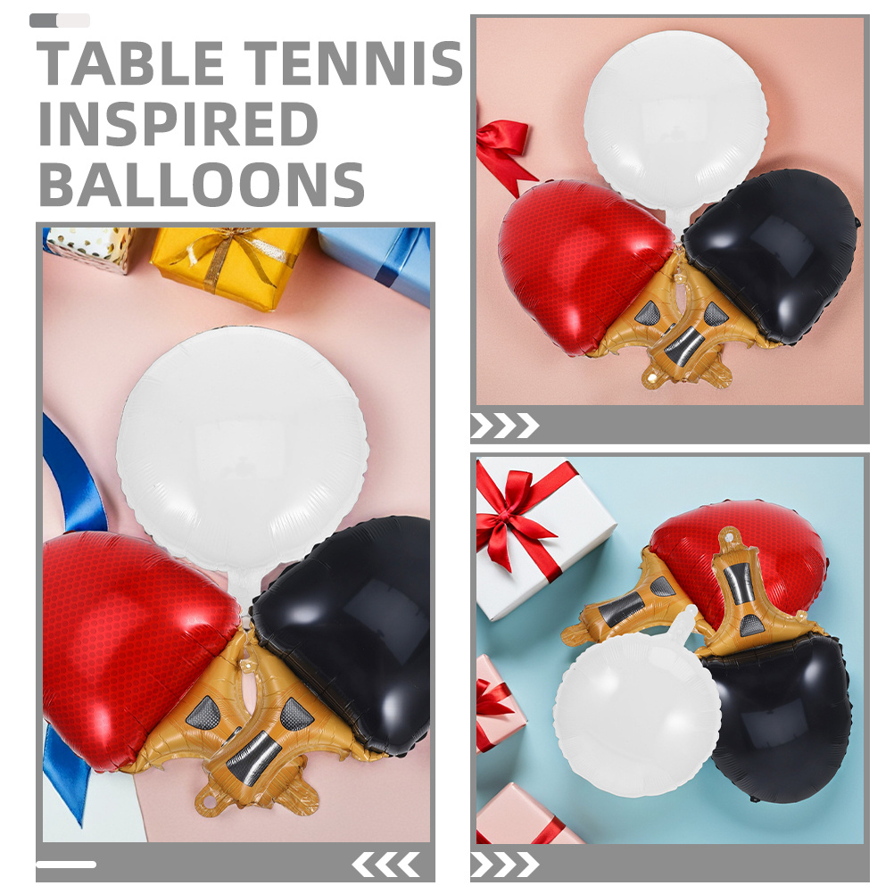 9개입 테이블 재사용 가능한 호일 스포츠 테마 장식 생 - Table Tennis Balls 리뷰 및 가격