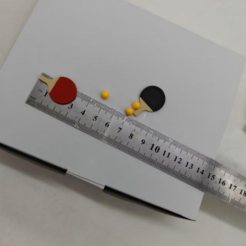 1세트 인형의 집 미니어처 탁구공 모델(라켓 2개 +  - Table Tennis Balls 리뷰 및 가격