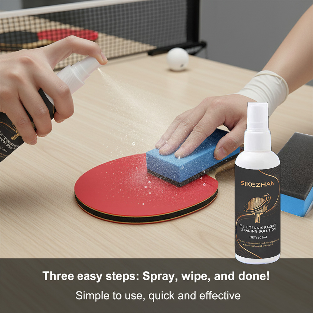 먼지/기름을 제거하고 고무 점성을 복원하는 워시 프리  - Table Tennis Paddle Set 리뷰 및 가격
