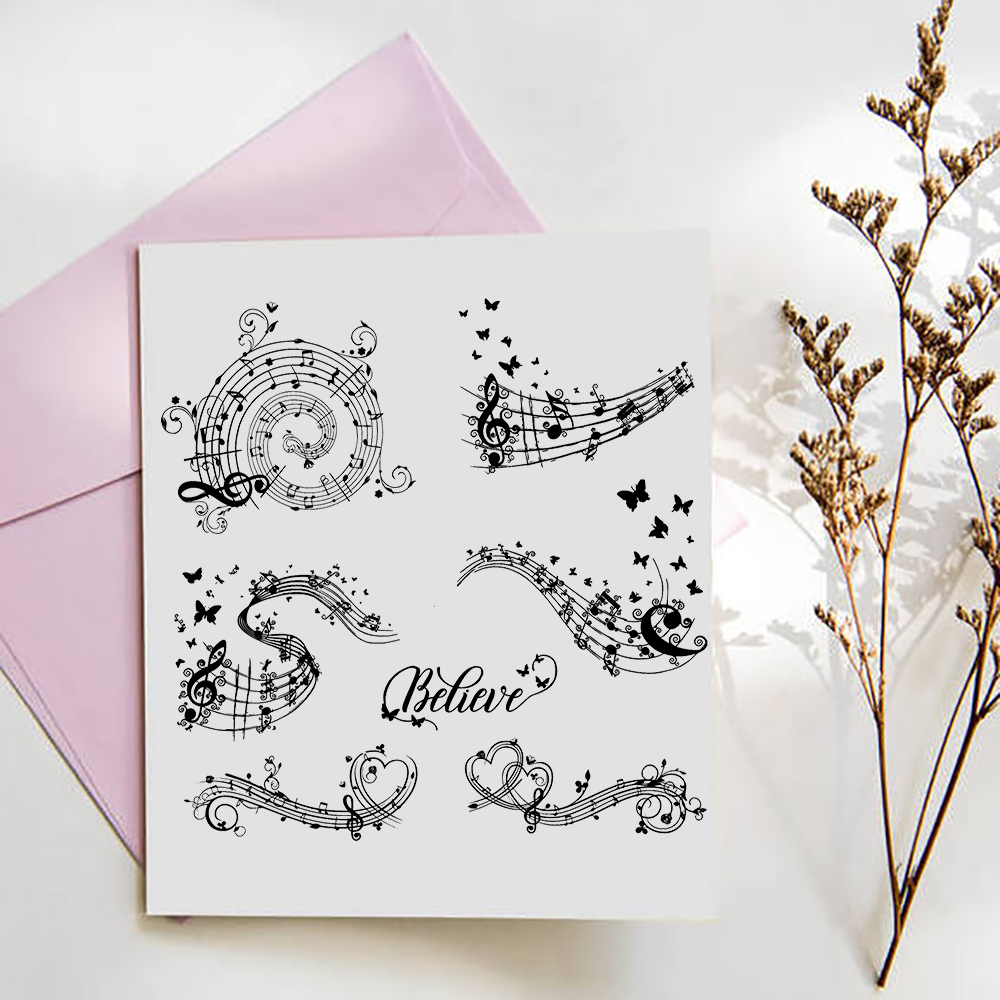 AZSG 음악 점수 | 나비 노트 DIY Scrapbo - Butterfly Rubber Sheet 리뷰 및 가격