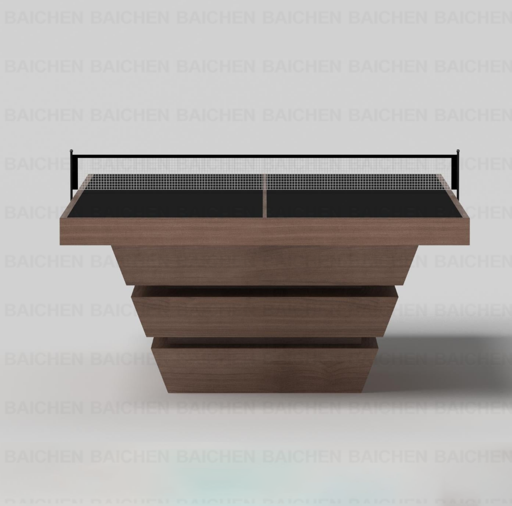 고품질 현대식 원목 실내 탁구대 접이식 디자인 내구성  - Table Tennis Logo Free 리뷰 및 가격