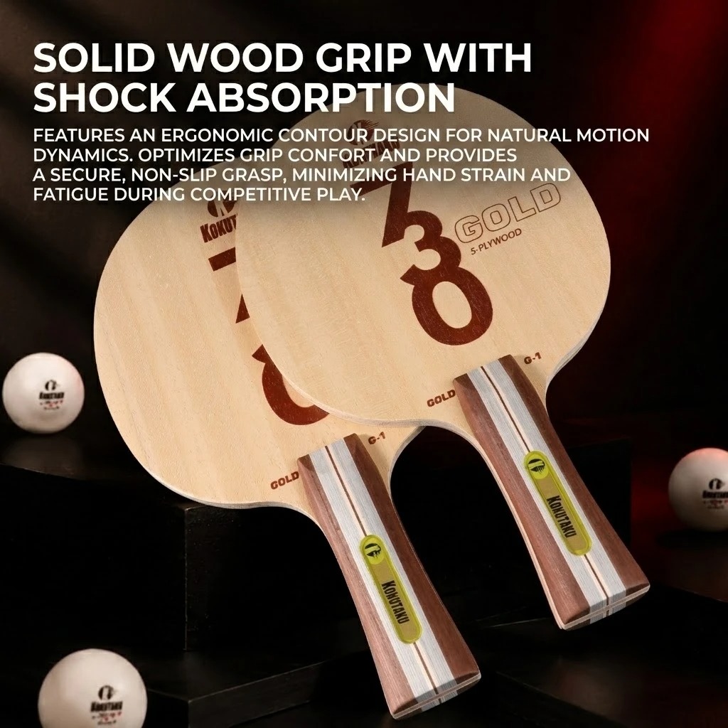 코쿠타쿠 탁구 블레이드 FL 730 G1 5겹 목재 / - Table Tennis Paddle Set 리뷰 및 가격