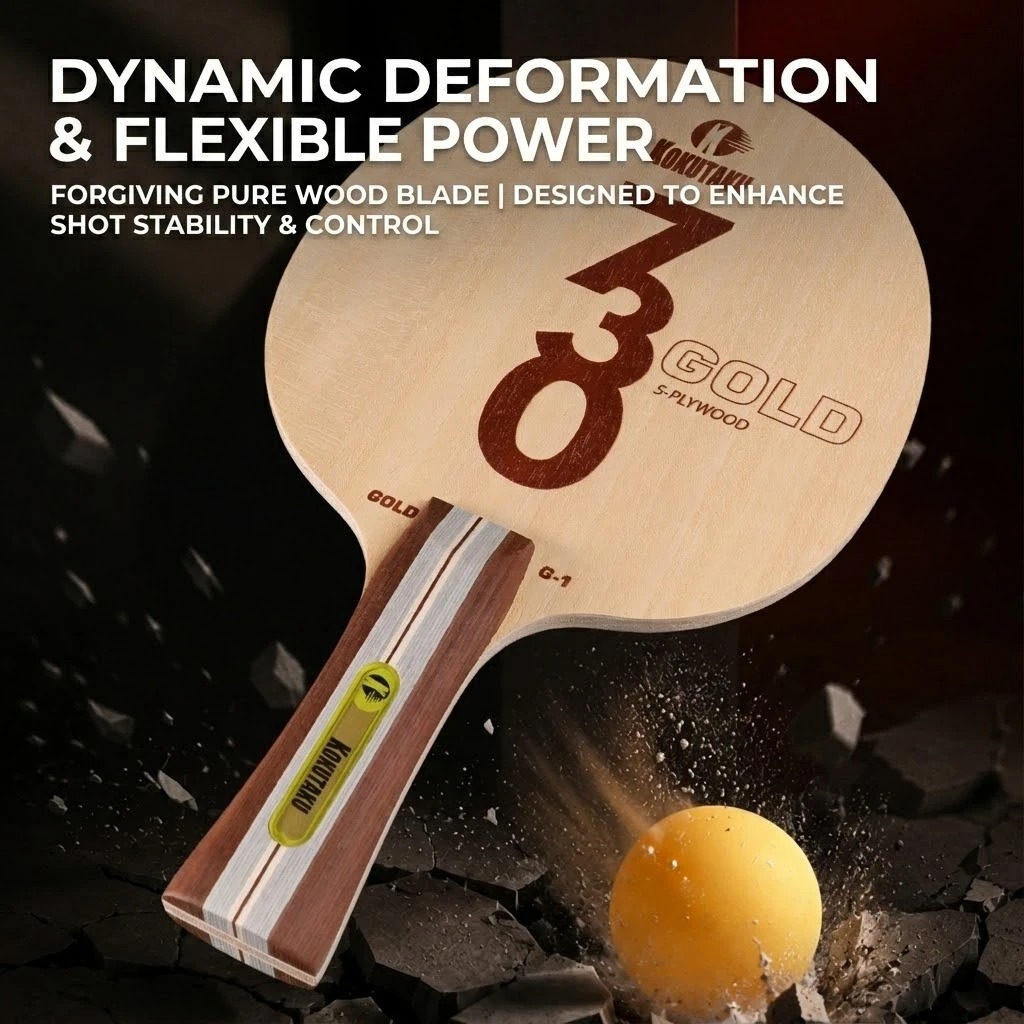 코쿠타쿠 탁구 블레이드 FL 730 G1 5겹 목재 / - Table Tennis Paddle Set 리뷰 및 가격