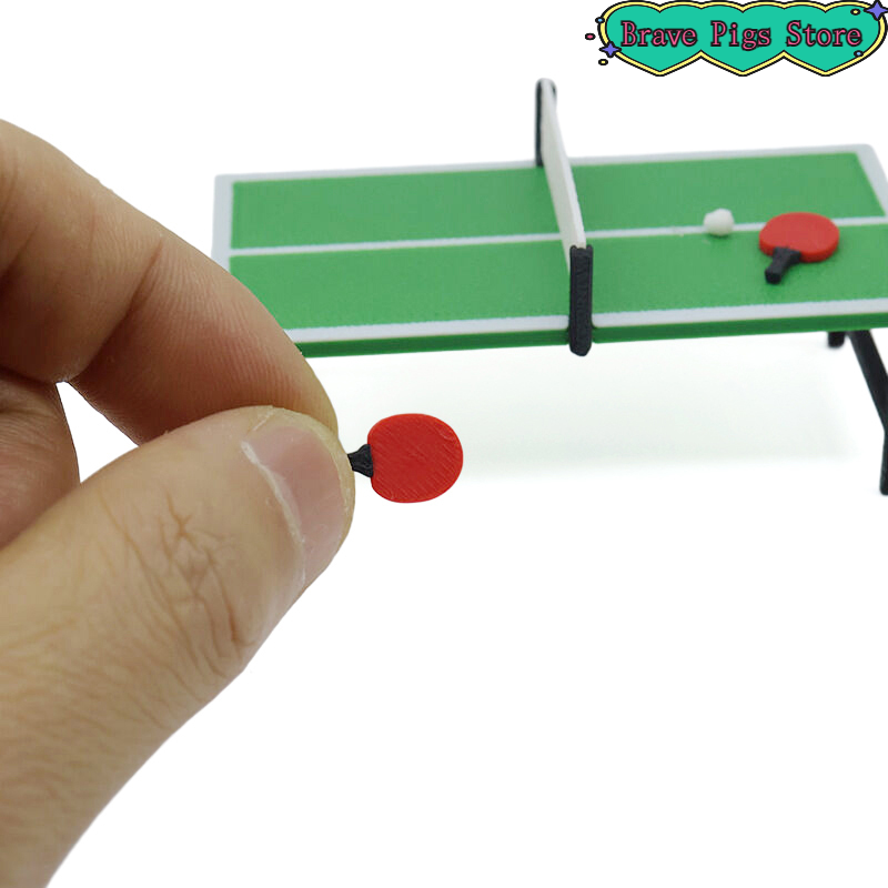 1:12 소형 탁구 라켓 모델 탁구 테이블 장식 액세서 - Table Tennis Paddle Set 리뷰 및 가격