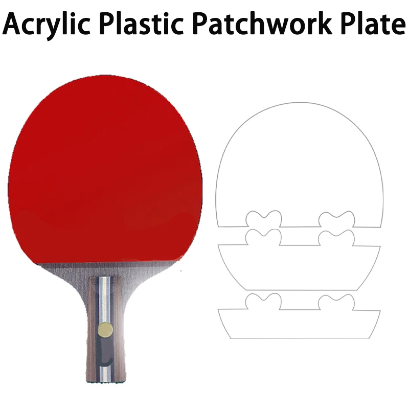 탁구 라켓 재접착 보조용 아크릴 플라스틱 패치워크 플레 - Table Tennis Paddle Set 리뷰 및 가격