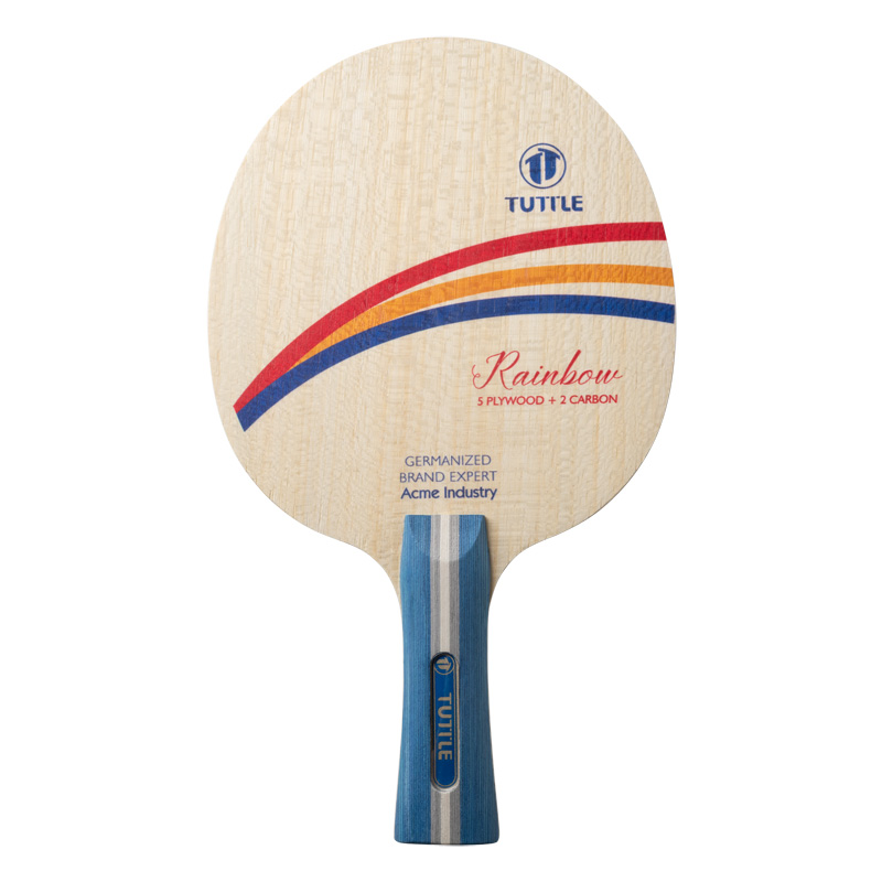 TUTTLE 레인보우 카본 탁구 블레이드 라켓 엄선된  - Table Tennis Custom Bat 리뷰 및 가격