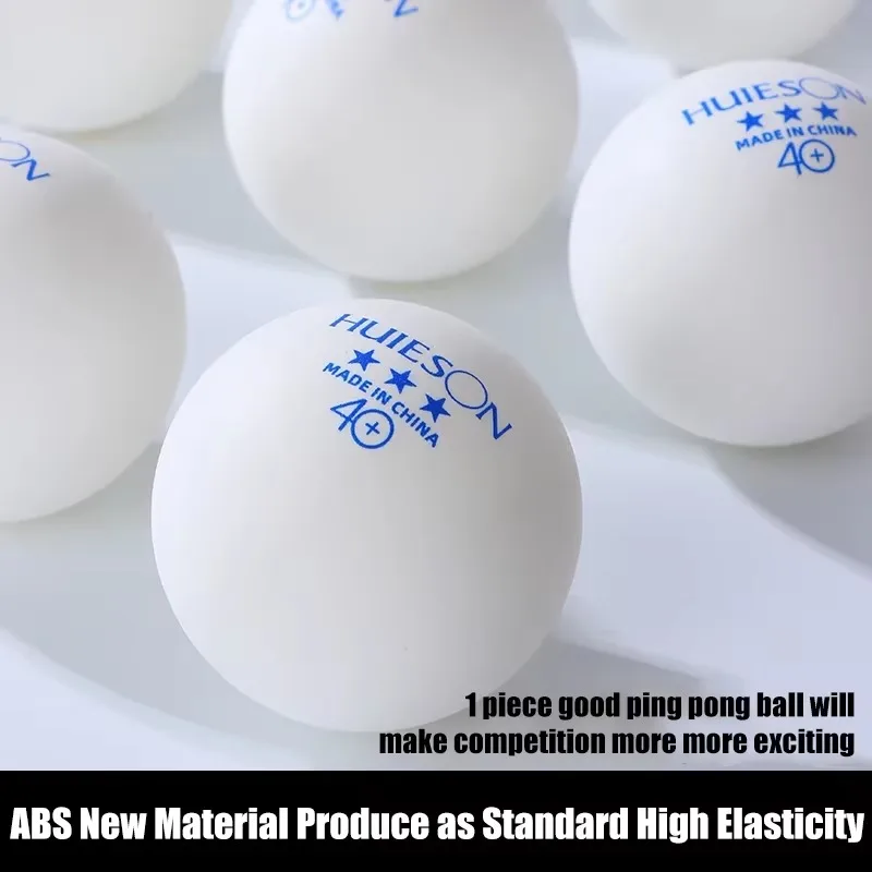 100개입 후이슨 블루 로고 탁구공 심형 3스타 ABS - Table Tennis Logo Free 리뷰 및 가격